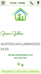 Mobile Screenshot of greengableslabradoodles.com